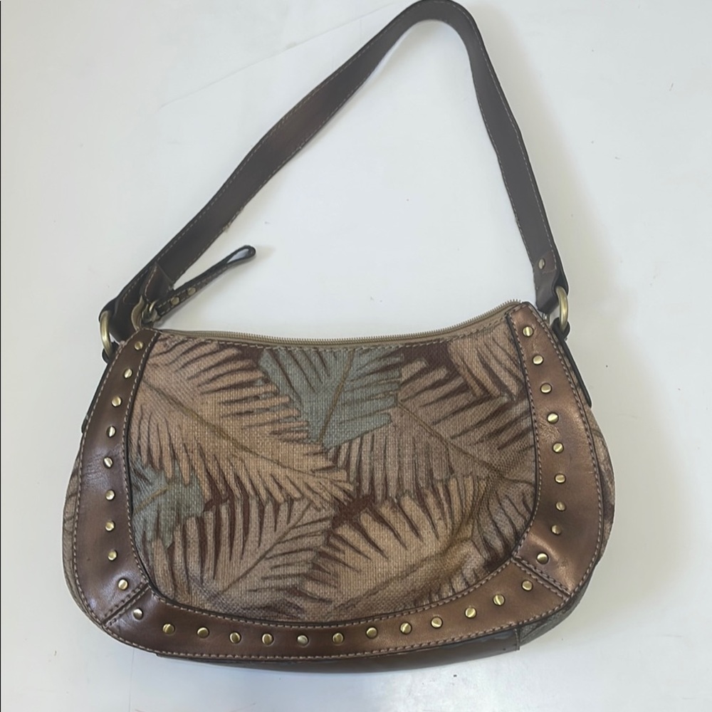 Brown and Tan Women's Bag